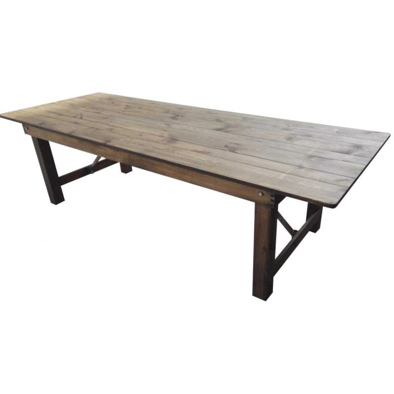 Table en bois brut